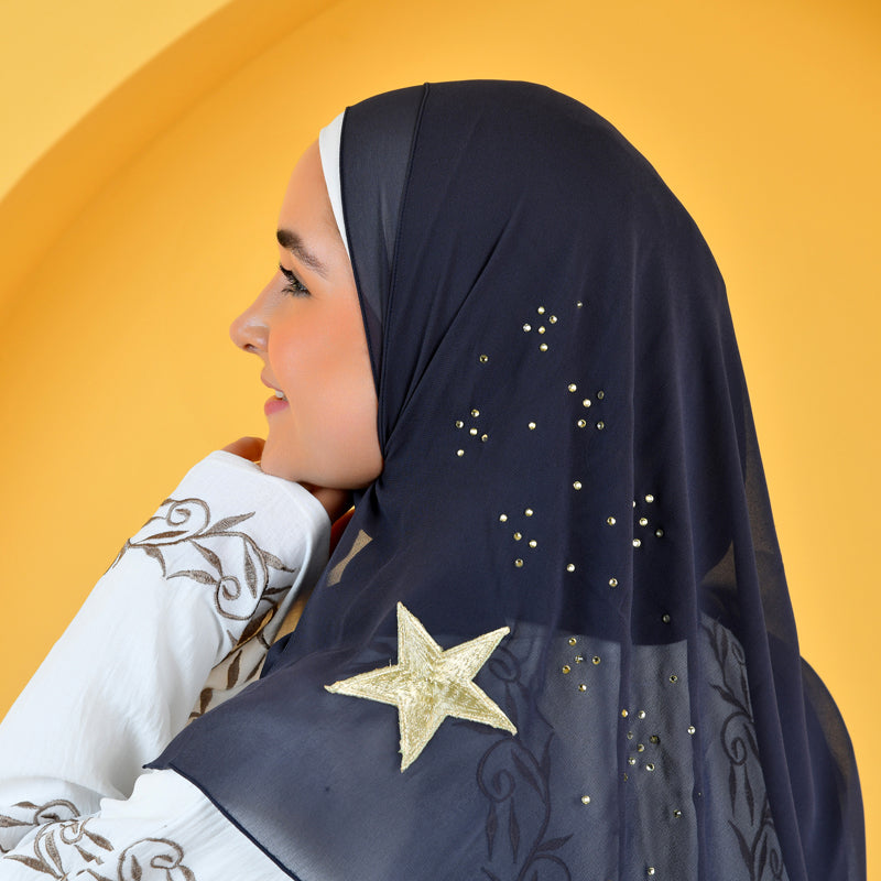 Crepe Georgette Hijab