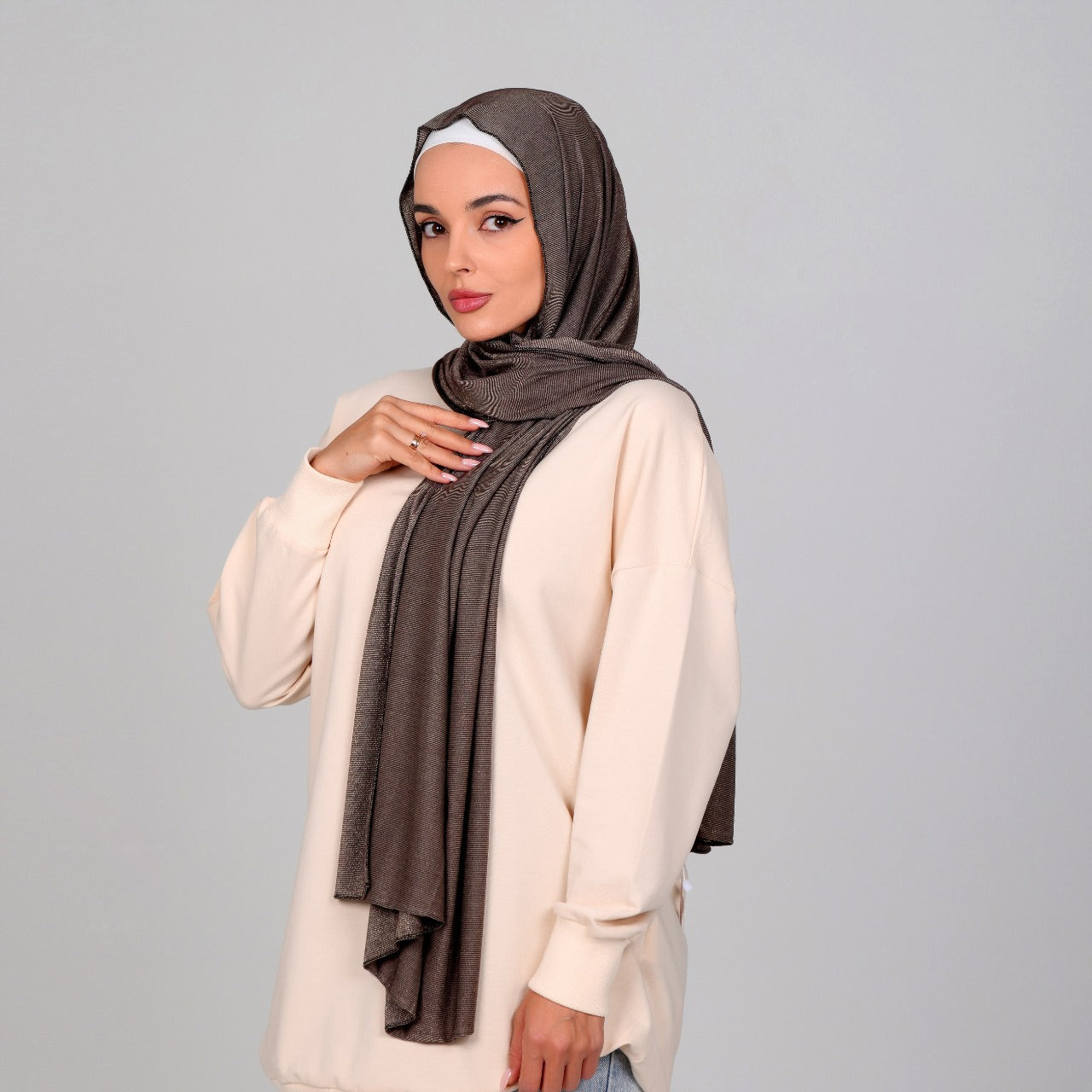 Cotton Lamأ¨ (Glitter)