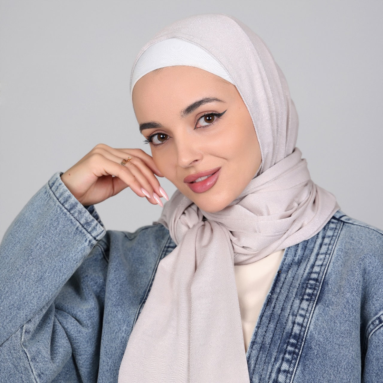 Cotton Lamأ¨ (Glitter)