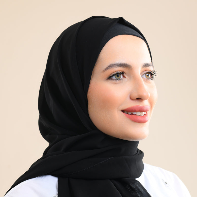 Plain Chiffon Hijab (Duja al lil)