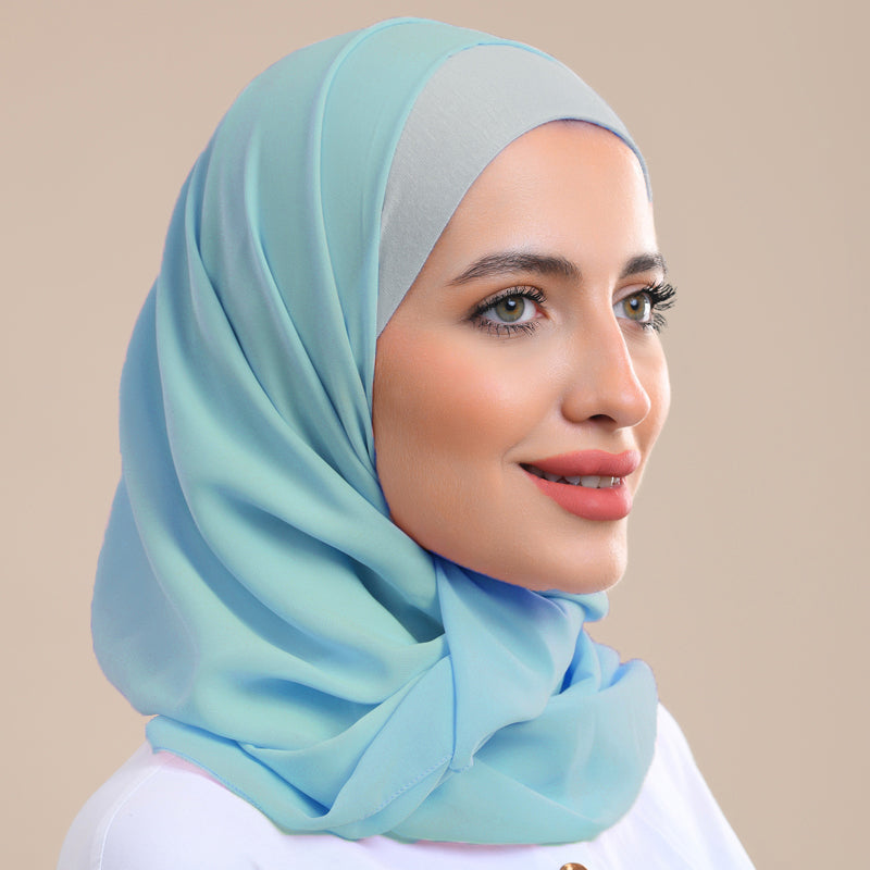 Plain Chiffon Hijab (Duja al lil)