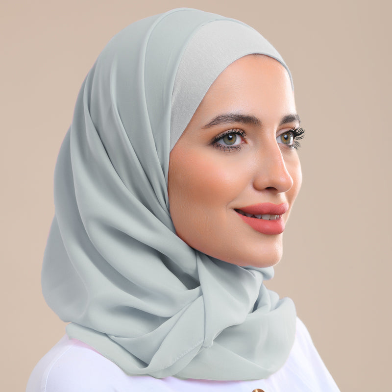 Plain Chiffon Hijab (Duja al lil)