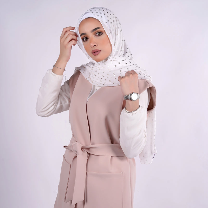 Chiffon Golden Dots.