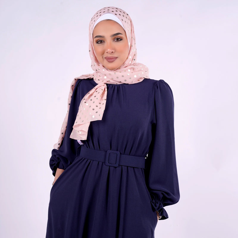 Chiffon Golden Dots.