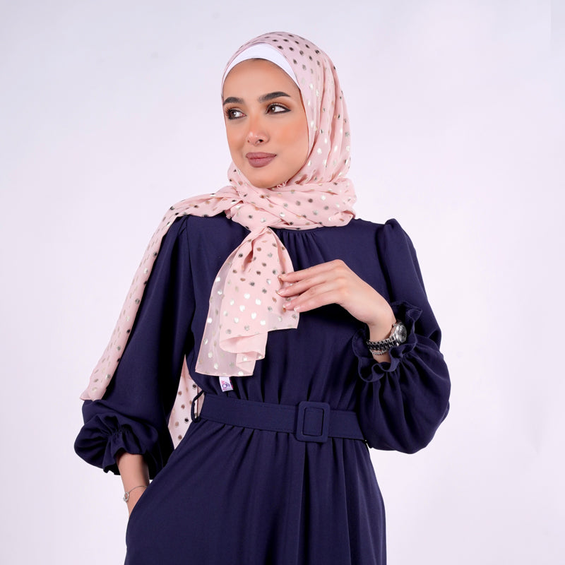 Chiffon Golden Dots.