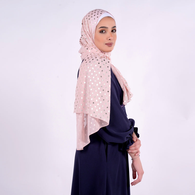 Chiffon Golden Dots.