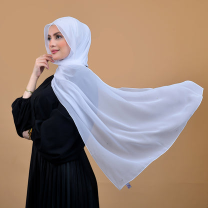 Crystal Hijab (Georgette
