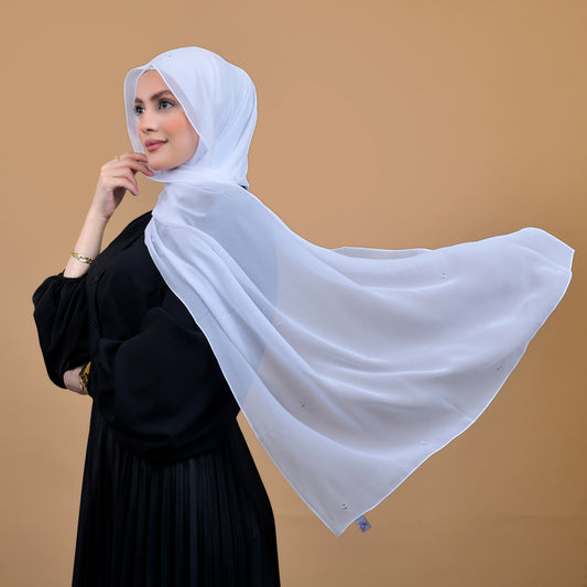 Crystal Hijab (Georgette