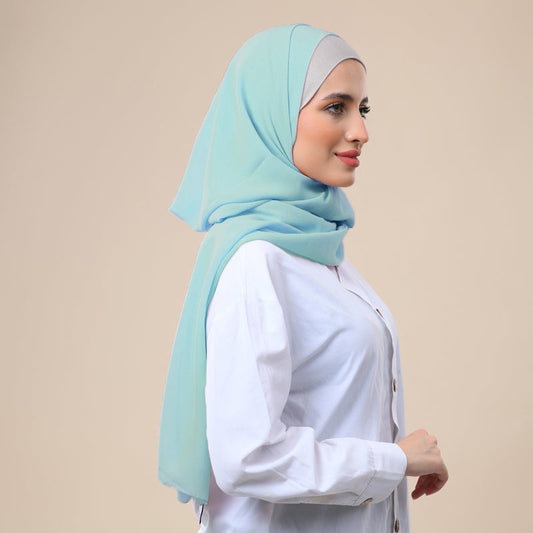 Plain Chiffon Hijab (Duja al lil)